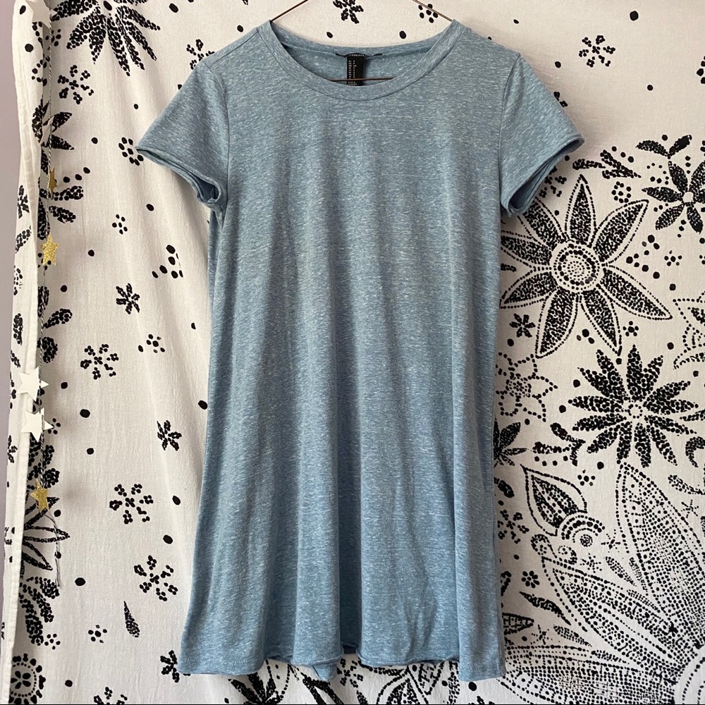 Forever 21 heathered t-shirt dress/cover-up